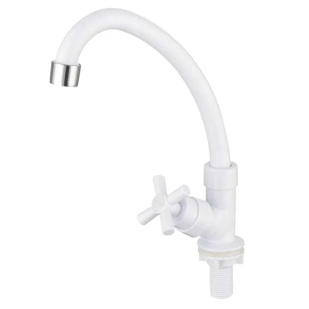 Torneira de Mesa para Banheiro ABS Branco Hidrofama