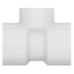 Tê de Redução Roscável PVC 3/4"x1/2" Branco Tigre