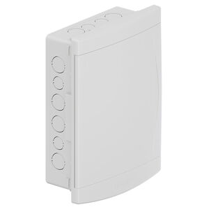Quadro de Distribuição de Embutir 12/16 Disjuntores Branco Tigre Quadro de Distribuição de Embutir 12/16 Disjuntores Branco Tigre