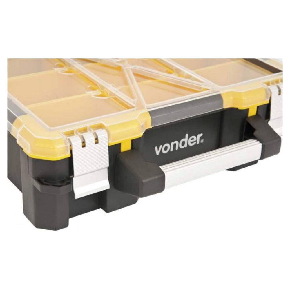 Organizador Plástico OPV0500 com 9 Compartimentos Vonder