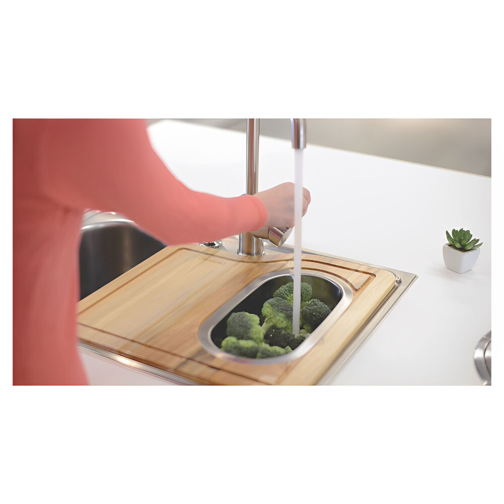 Cuba de Sobrepor Morgana Inox com Acessórios 69 x 49 Tramontina