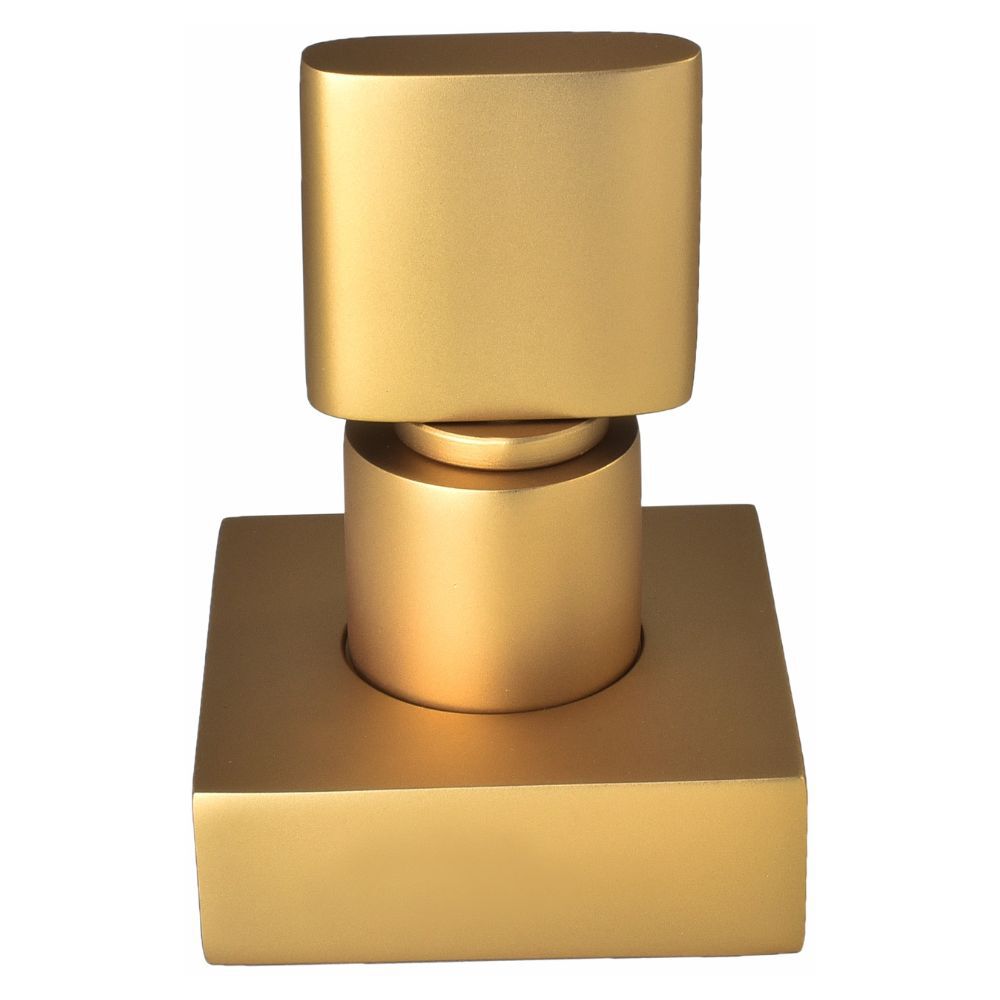 Acabamento Registro Base Docol 1/2" e 3/4" e 1" (Pequeno) Dourado Fosco Color Dom Perflex