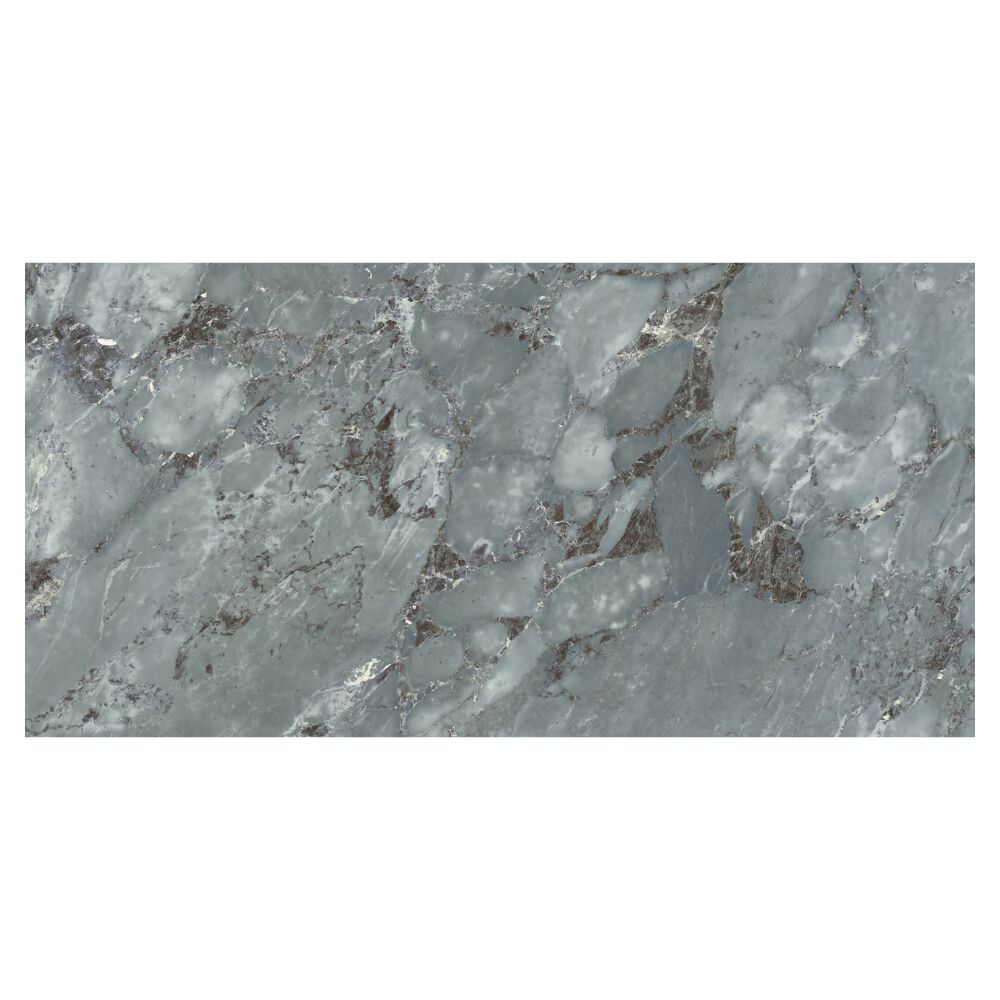 Piso Cerâmico Marmorizado Acetinado Borda Retificada 56x113cm Tiffany Vivence (Caixa com 2,50m²)