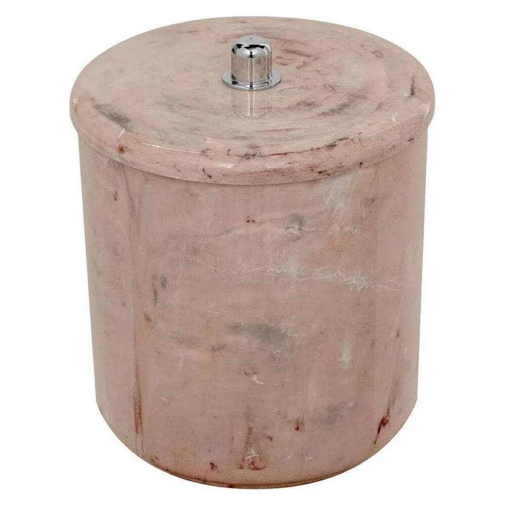 Lixeira com Tampa 6L Marmorizado Astra