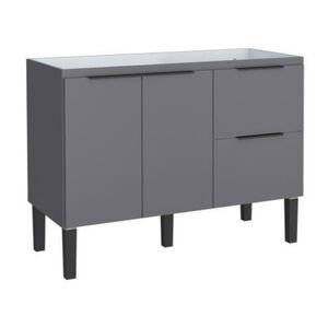 Gabinete para Cozinha Cisne 85x114cm Cinza Cozimax Gabinete para Cozinha Cisne 85x114cm Cinza Cozimax
