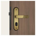 Fechadura Stam 1801/21 Externa Acabamento Oxidado E-Coat - Espelho 35086