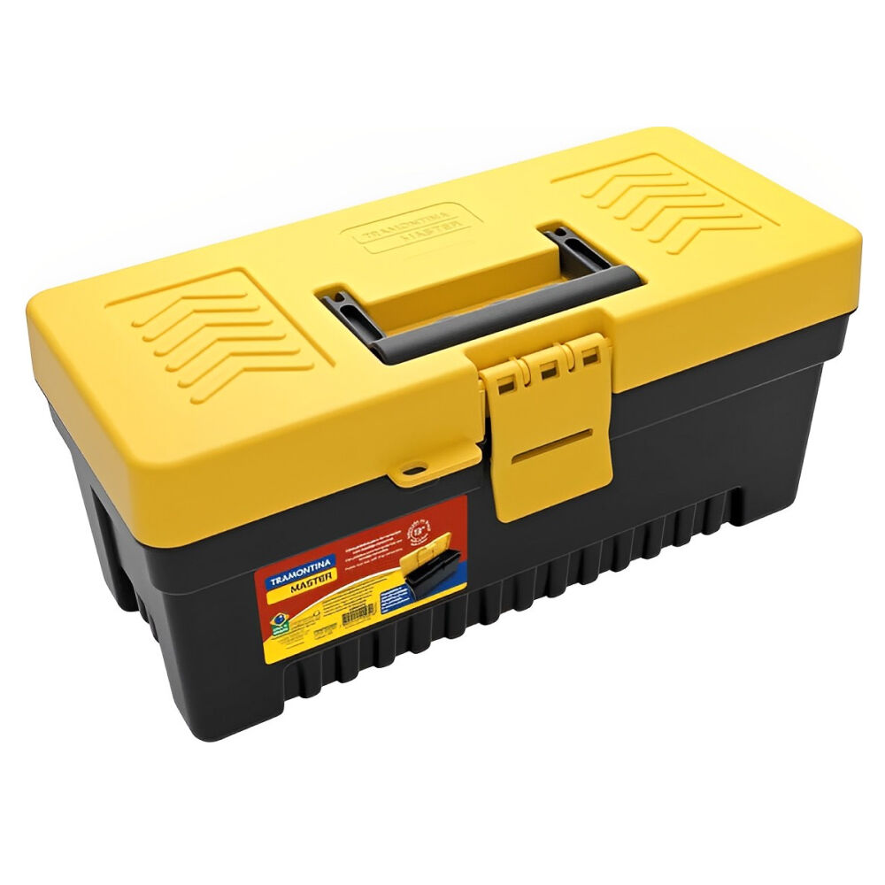 Caixa Plástica para Ferramentas 13" com Bandeja Removível Tramontina