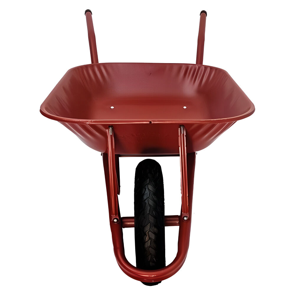 Carrinho de M&atilde;o com Ca&ccedil;amba Met&aacute;lica Vermelho 45L Soft Esfera Gordini