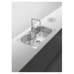Cuba de Sobrepor Morgana Aço Inox 86 x 50cm com Acessórios Tramontina