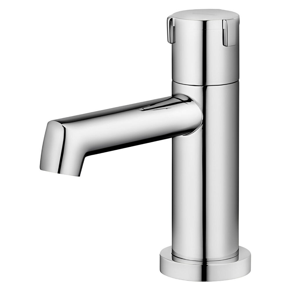 Torneira de Mesa para Banheiro Riva Cromado Docol