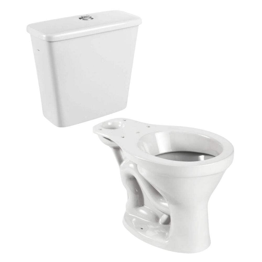 Conjunto Vaso Sanitário e Caixa Acoplada Sabará Branco Icasa
