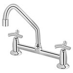 Torneira Misturador para Pia de Cozinha Bica Alta 1/2" Cromado Primor Docol