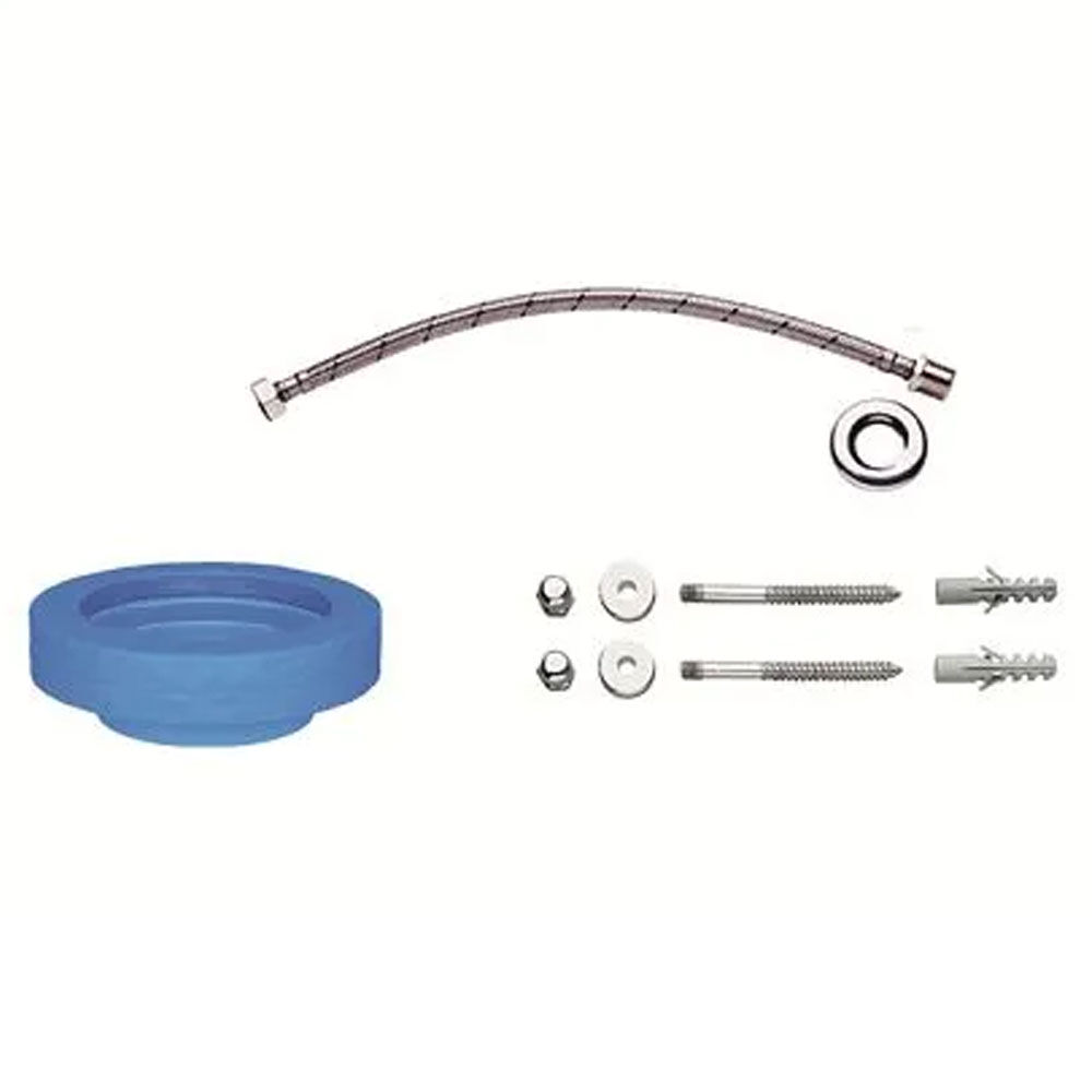 Kit Vaso Sanitário com Caixa Acoplada 3/6L Munique Branco Addra