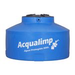 Caixa d'água de Polietileno 500L Água Protegida Acqualimp