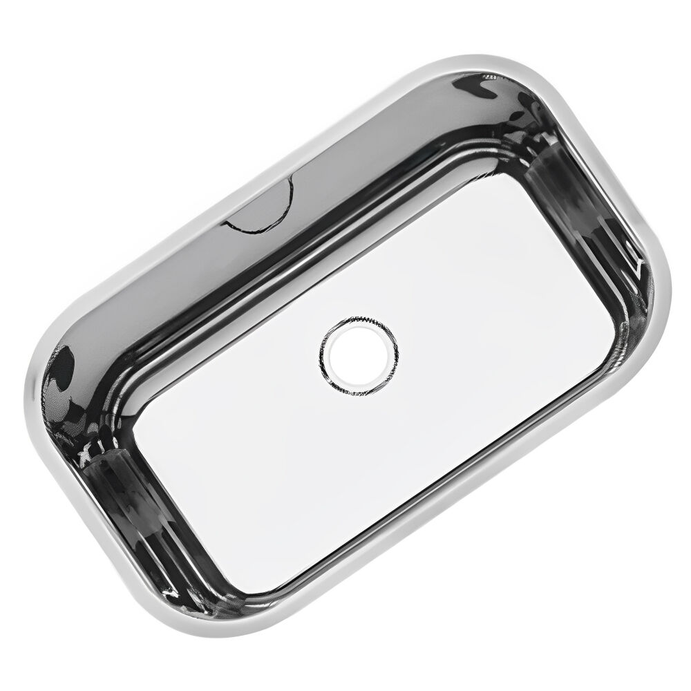Cuba de Embutir Lavínia 47 BL 47x30cm em Aço Inox Alto Brilho Tramontina