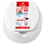 Assento Sanitário Especial Elevado 13,5cm com Tampa Branco Mebuki
