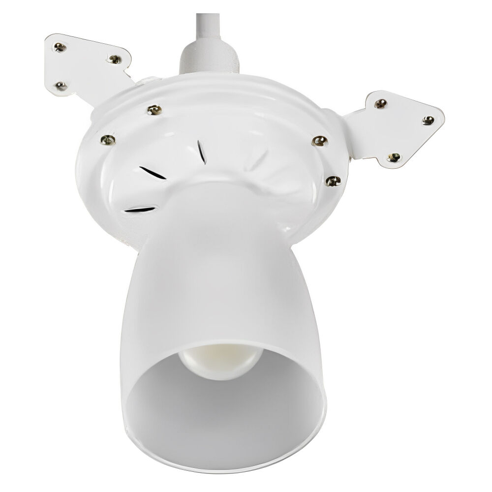 Ventilador de Teto Marbela New 3 Pás Mogno/Branco Tron