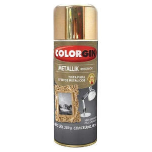 Tinta Spray Interior Metallik 350ml Colorgin