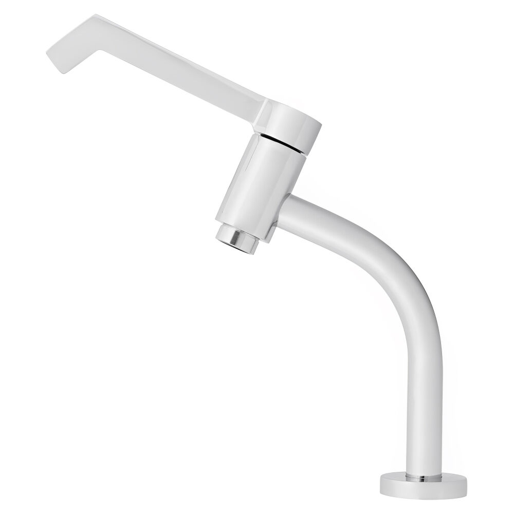 Torneira de Mesa para Lavatório Bica Alta Link Conforto Cromado Deca