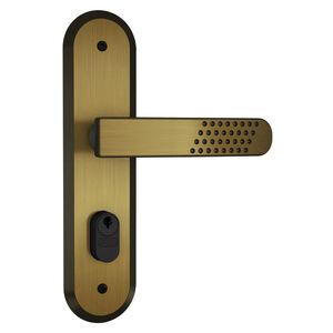 Fechadura Stam 1801/21 Externa Acabamento Oxidado E-Coat - Espelho 35086 Fechadura Stam 1801/21 Externa Acabamento Oxidado E-Coat - Espelho 35086