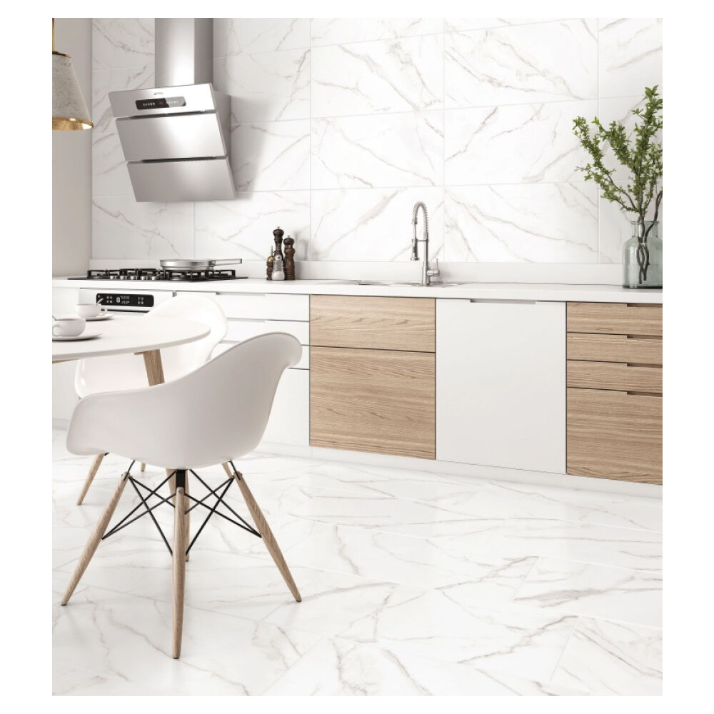 Piso Cerâmico Selah White 38x75cm Bold - Cecafi