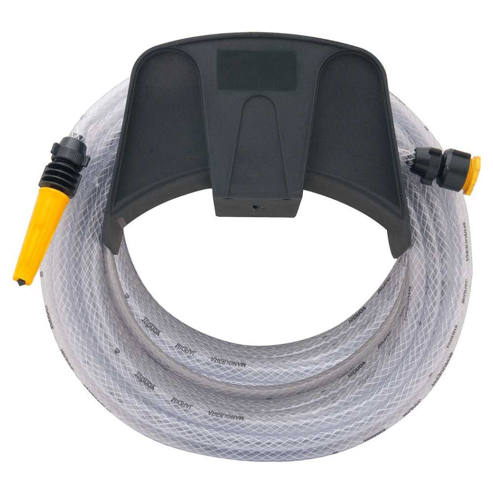 Mangueira para Jardim Trançada 30m com Suporte Vonder