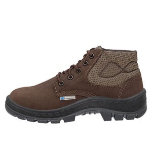 Bota de Segurança Nobuck 50B26 Bico de PVC Café Marluvas Bota de Segurança Nobuck 50B26 Bico de PVC Café Marluvas
