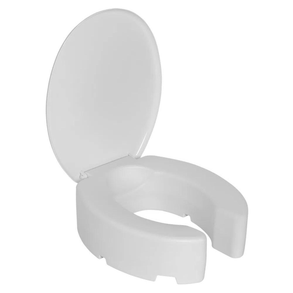 Assento Sanitário Elevado com Tampa 13cm Astra
