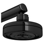 Ducha Redonda com Tubo Parede Acqua Plus Black Noir Deca