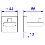 Cabide Polo Gold Deca