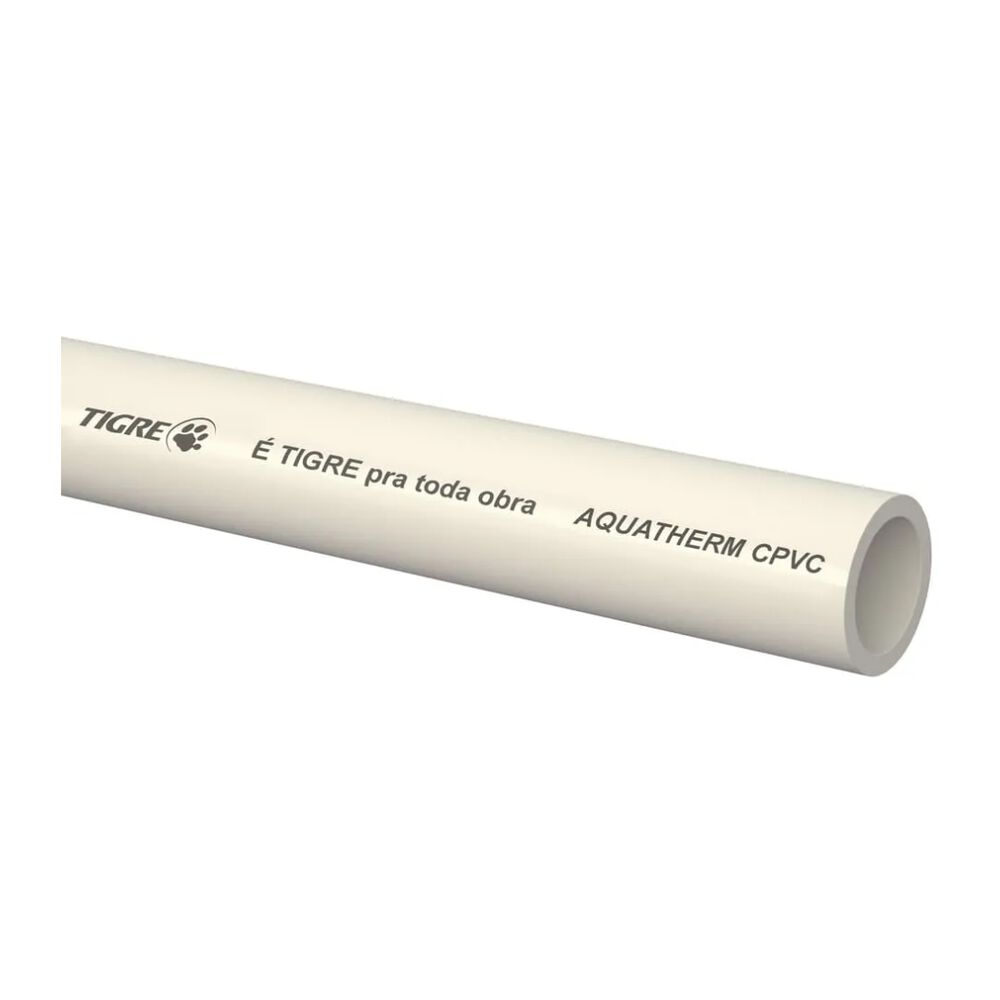 Tubo CPVC Aquatherm 22mm x 3m Tigre