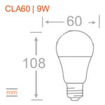 Lâmpada LED Bulbo 9W 6500K Osram