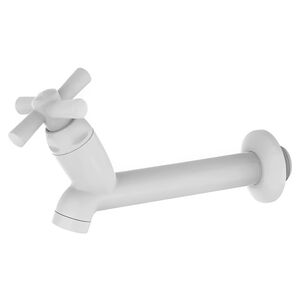 Torneira Cozinha 15cm Cross Branca Tigre Torneira Cozinha 15cm Cross Branca Tigre