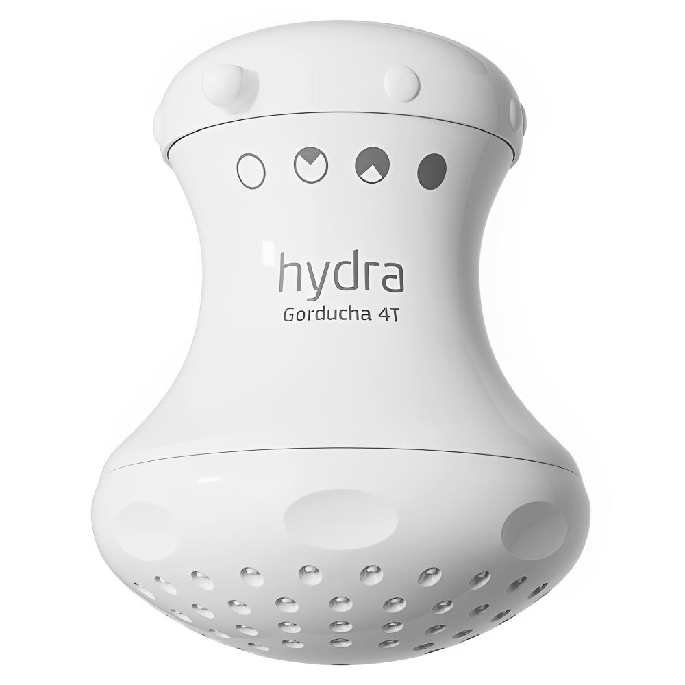 Chuveiro Elétrico Gorducha 4T 5700W 220V Branco Hydra