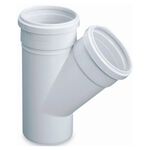 Junção Simples Esgoto 100x100mm Branco Tigre