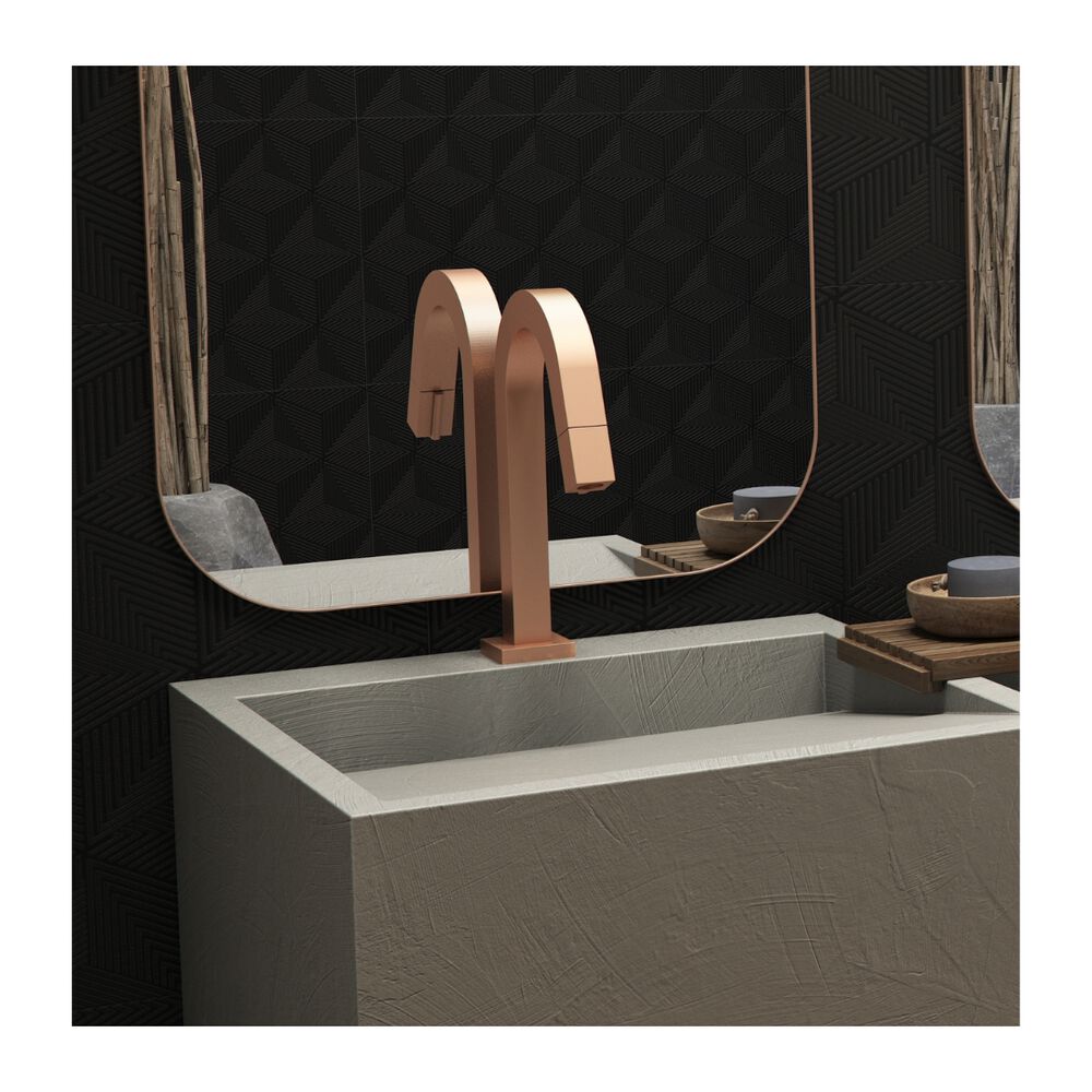 Torneira de Mesa para Lavatório Color Open Rosé Fosco Perflex