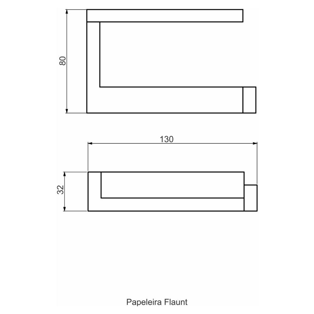 Papeleira Flaunt Perflex