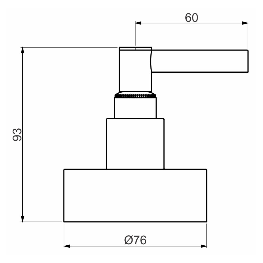 Acabamento Registro Base Docol 1.1/4" e 1.1/2" (Grande) Mais Perflex