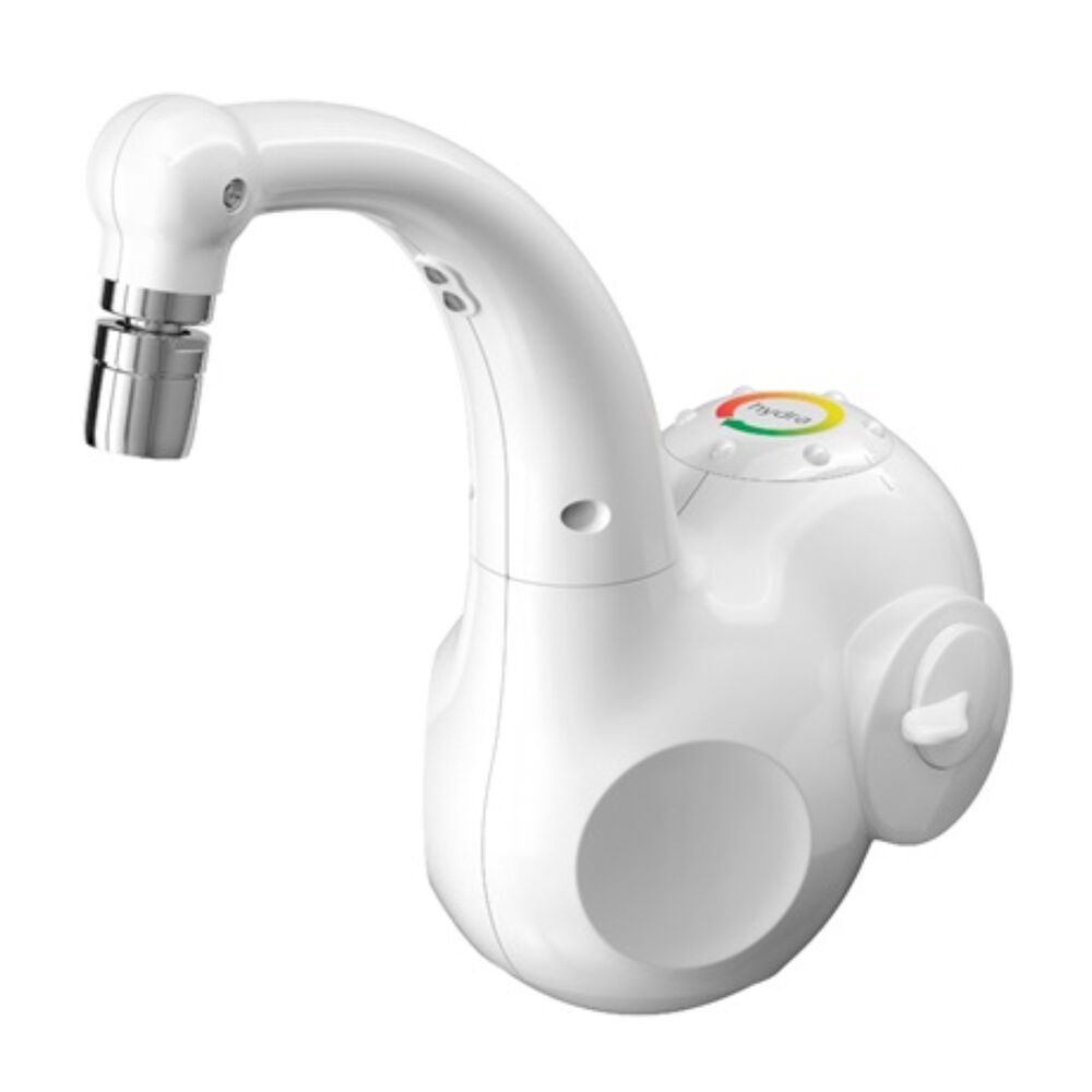 Torneira de Parede para Cozinha Eletronica Lumen 5500W 110V Branca Hydra