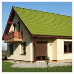 Telha PVC Colonial 2,30X0,86cm Verde Itec