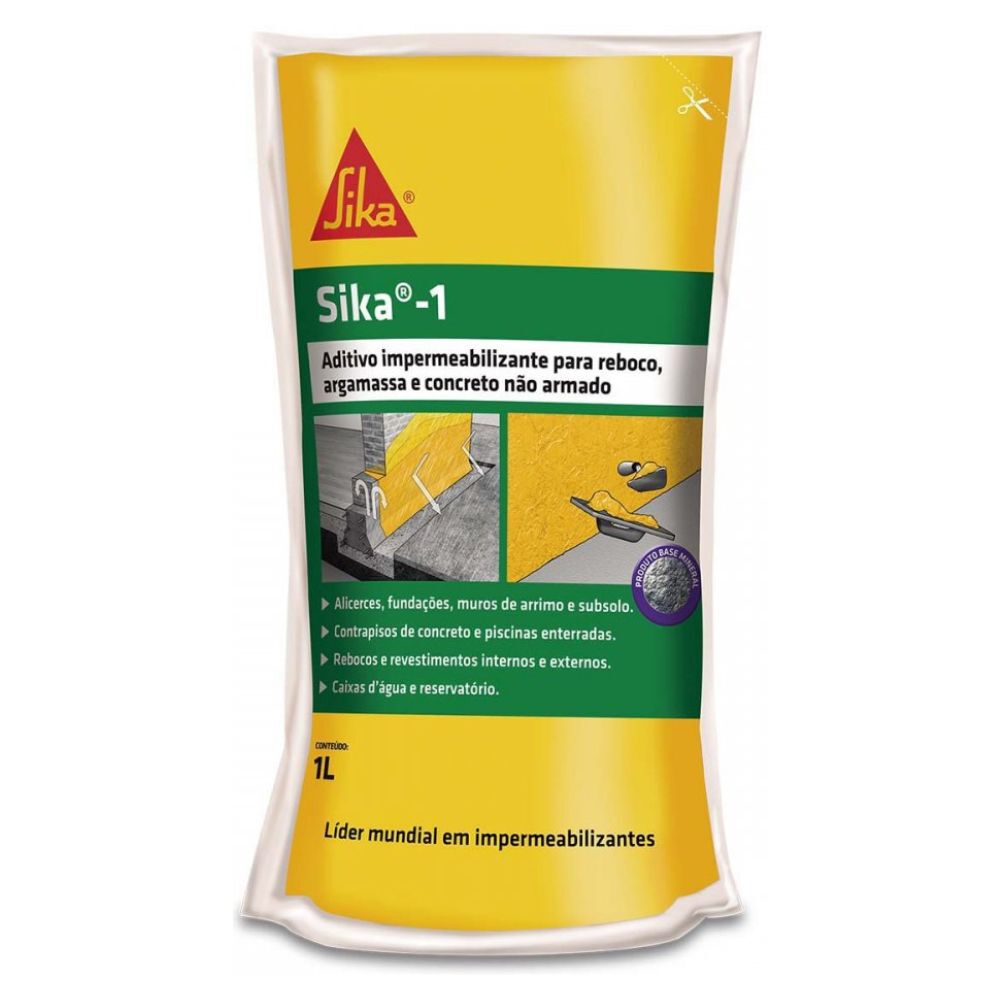 Aditivo Impermeabilizante Sika-1 Sika