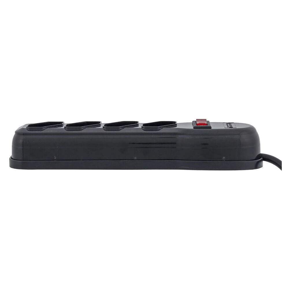 Filtro de Linha Cabo PP Circuit Breaker 4 Tomadas Preto 61 Megatron