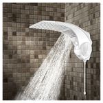 Chuveiro Lorenzetti Duo Shower Quadra Eletrônico Branco
