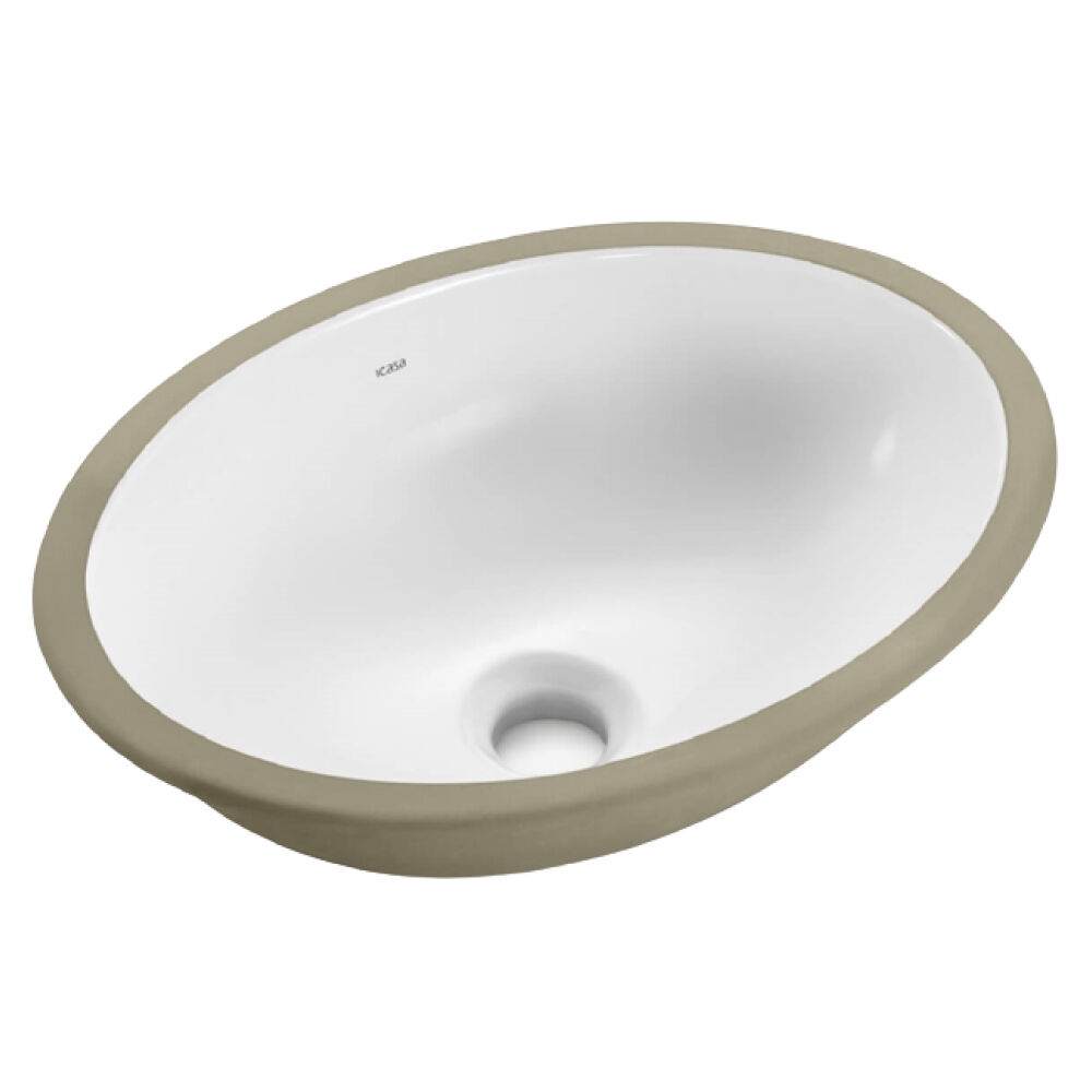Cuba de Embutir Oval 40x30cm Icasa