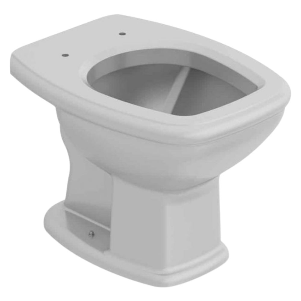 Vaso Sanitário Convencional Fit Plus Cinza Prata Celite