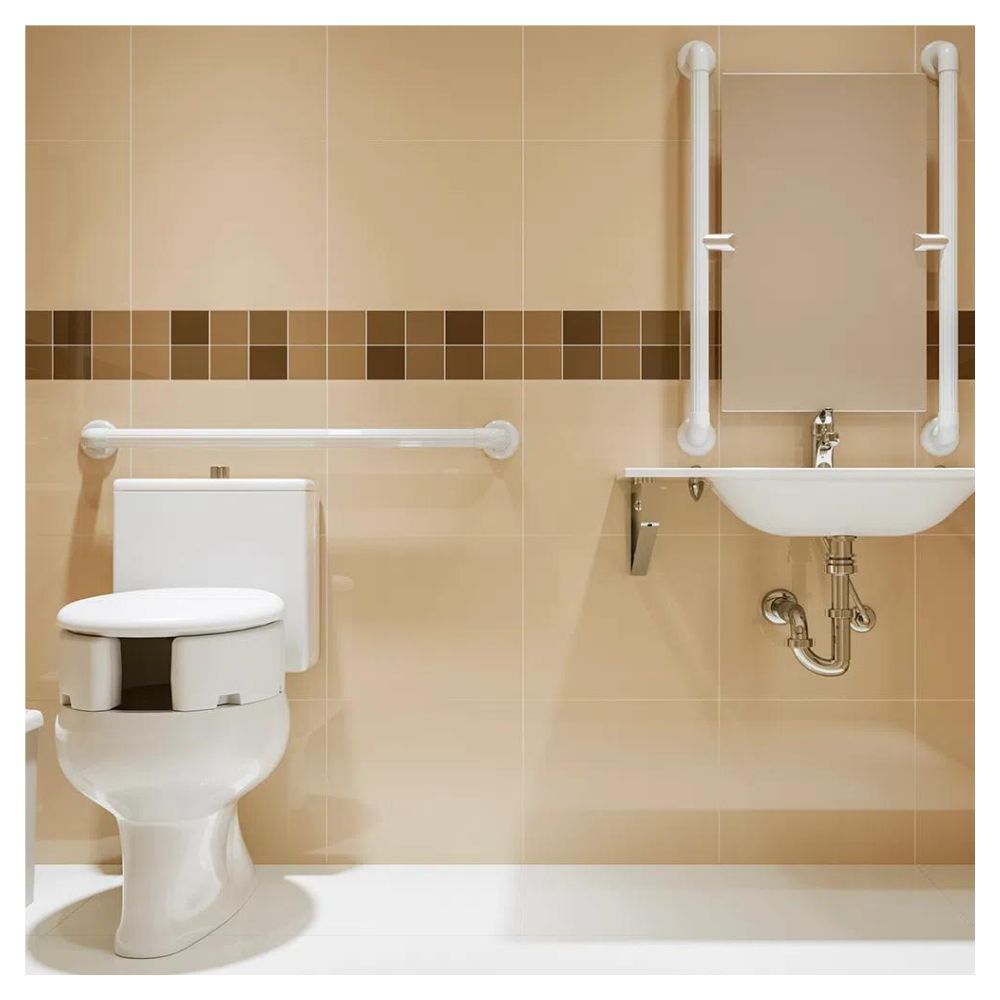 Assento Sanitário Elevado com Tampa 13cm Astra