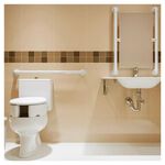 Assento Sanitário Elevado com Tampa 13cm Astra