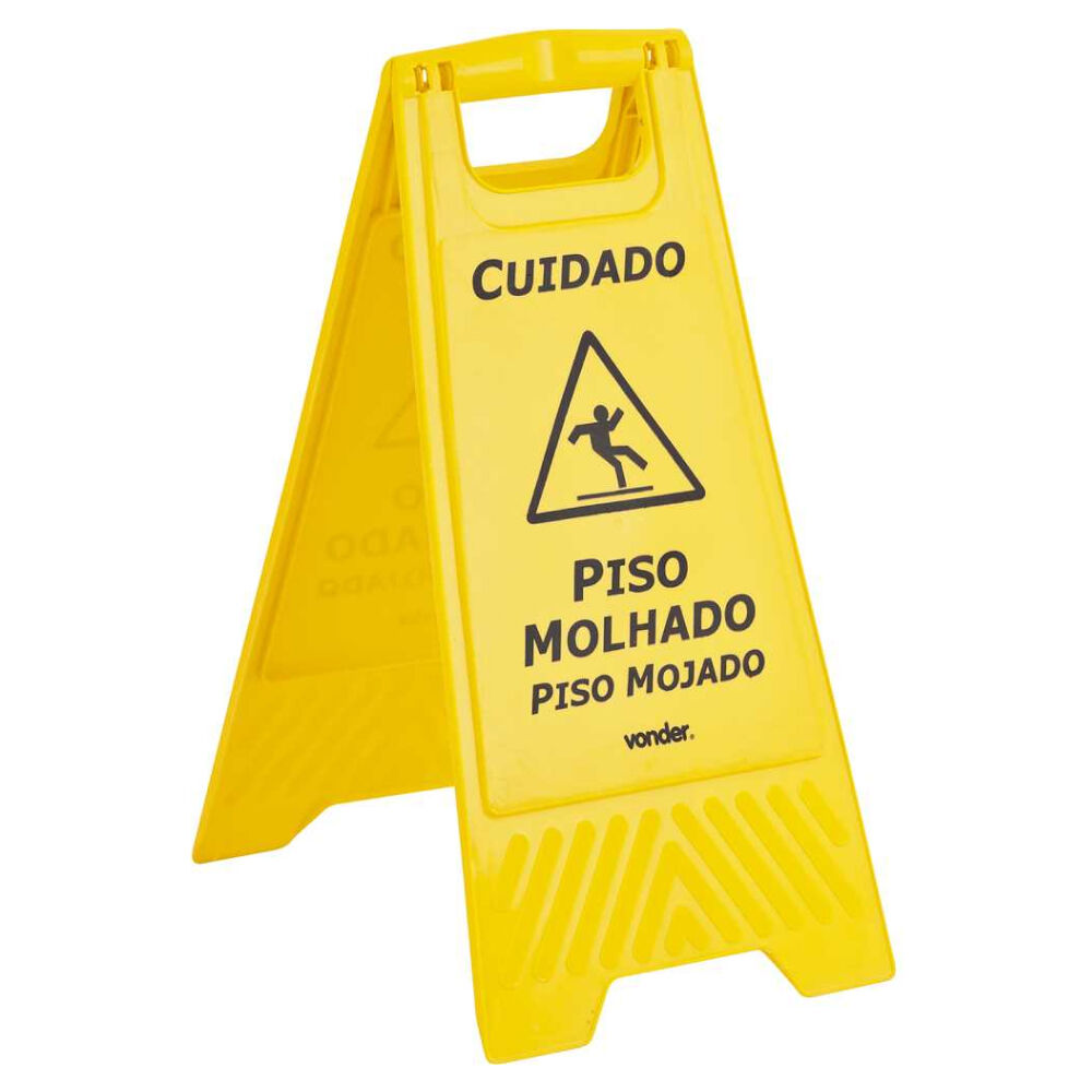 Cavalete para Sinalização Piso Molhado Vonder