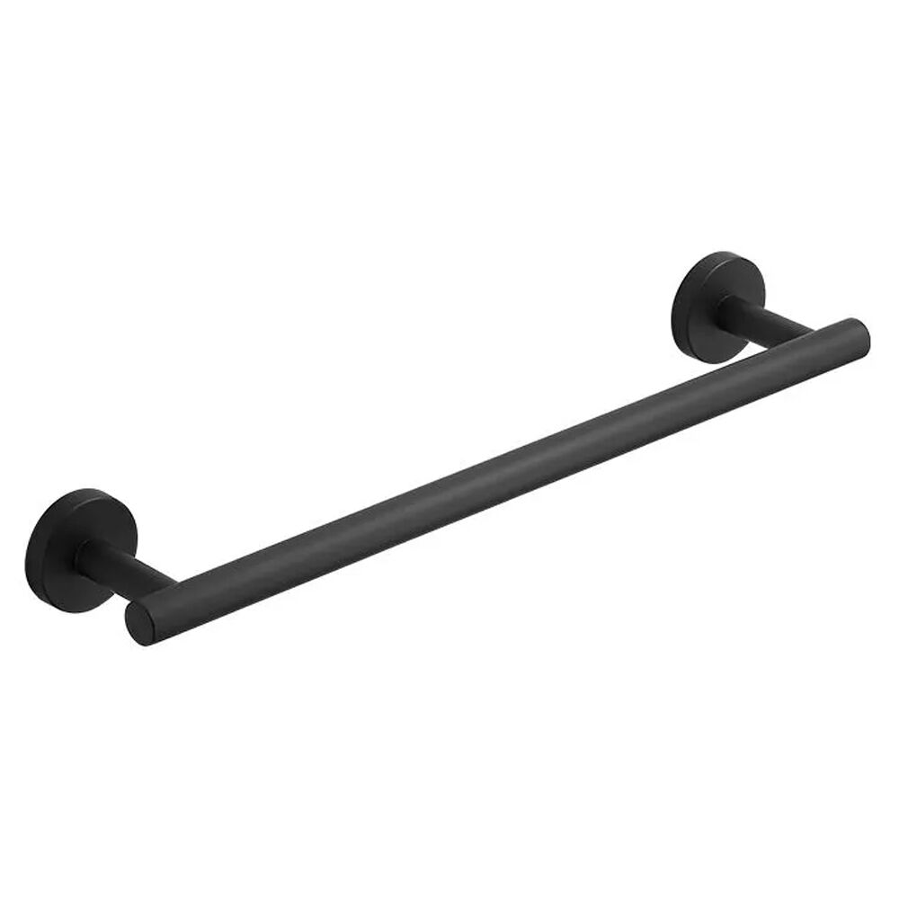 Porta Toalha Barra 60cm Kiev Preto Addra