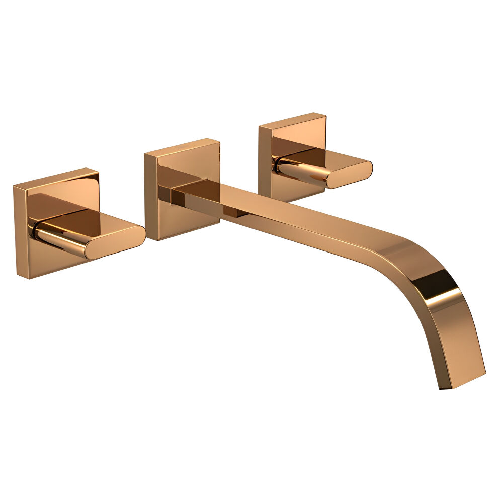 Misturador de Parede para Lavatório Polo Red Gold Deca